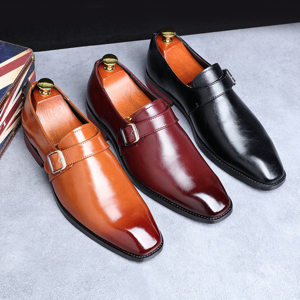 Men's business leather shoes