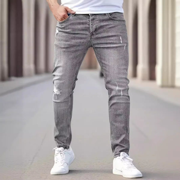 American-style Slim-fit Stretch Jeans