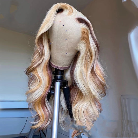 Body Wave Lace Front Wig Blonde