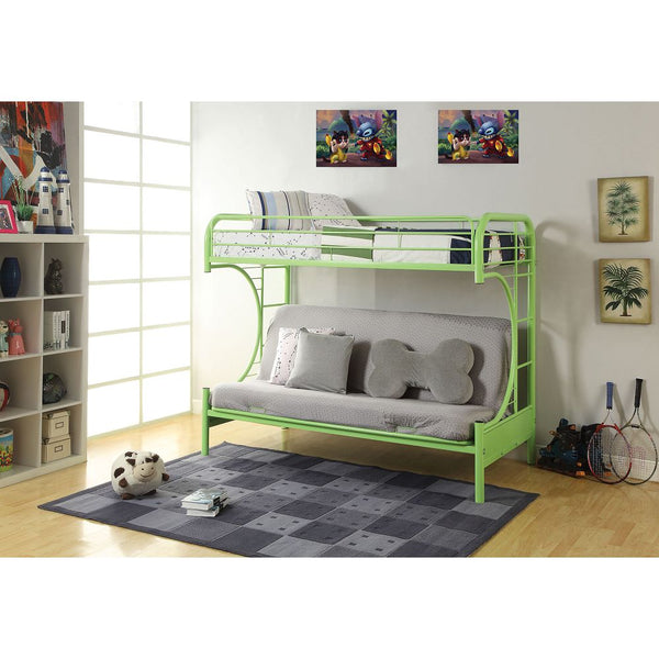 AEX Eclipse Bunk Bed (Twin/Full/Futon) in Green 02091GR